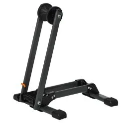 Soporte Para Bicicleta HOMCOM Negro 39x35x45,5 Cm Metal Nylon