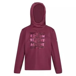 Regatta Sudadera Dream Believe Achieve De Elasticidad Extol Para Niños/Niñas Amaranth