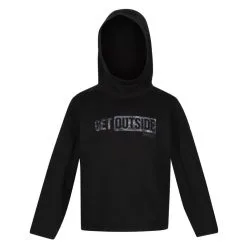 Regatta Sudadera Highton Get Outside De Elasticidad Extol Para Niños/Niñas Negro