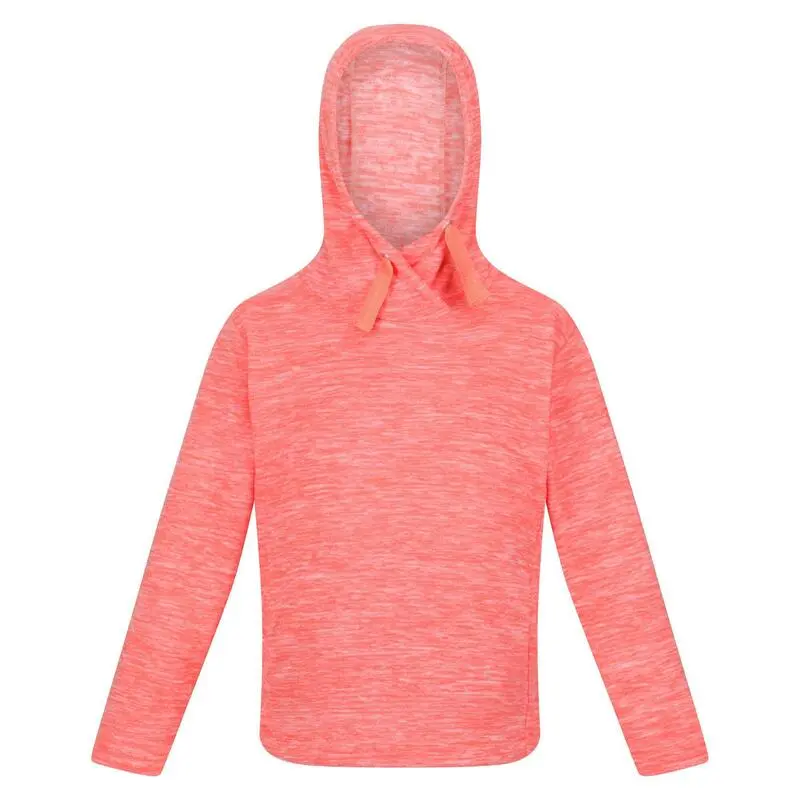 Regatta Sudadera Kalina Jaspeada De Polar Niñas Rosa Fusión - Imagen 6