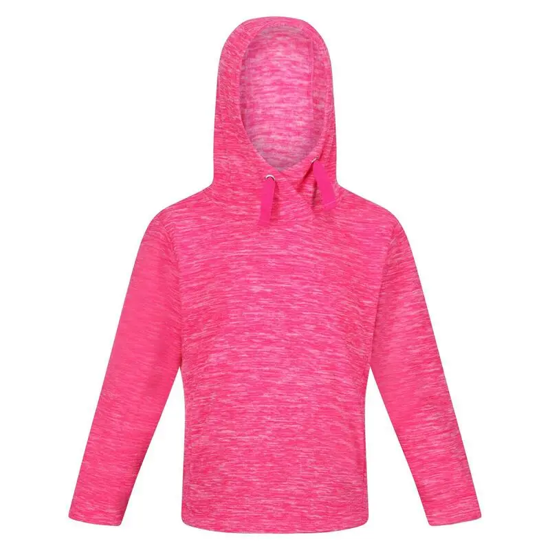 Regatta Sudadera Kalina Jaspeada De Polar Niñas Rosa Fusión