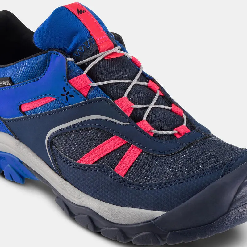 Zapatillas De Montaña Y Trekking Impermeables Niños 35 A 38 Quechua CrossRock - Imagen 5