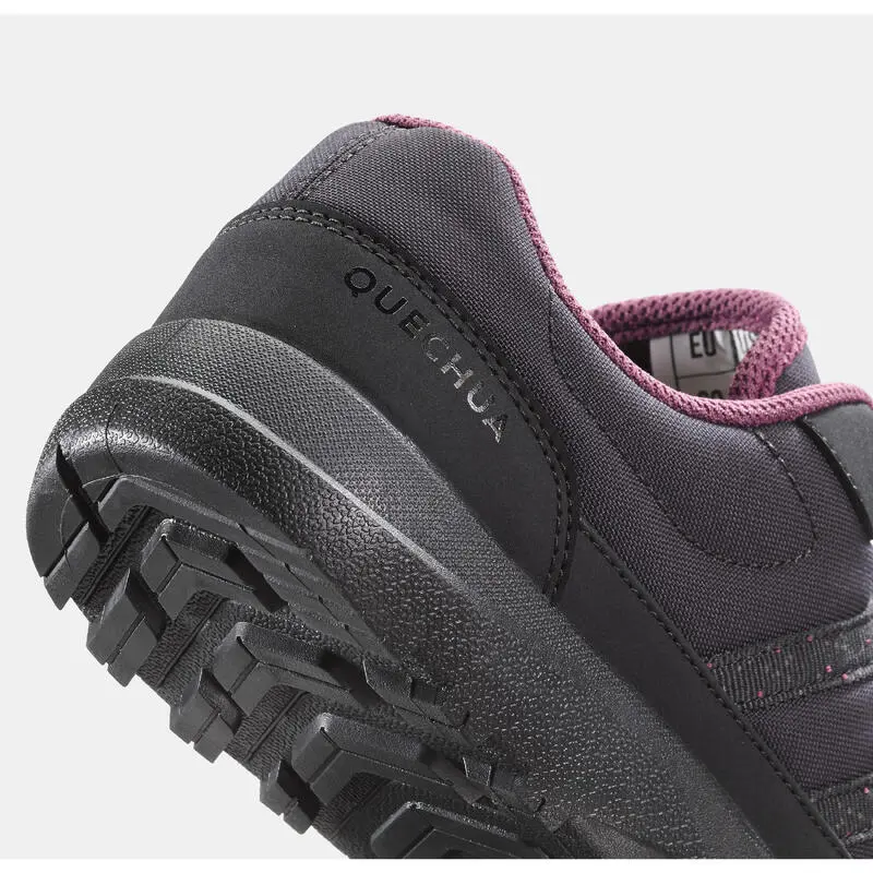 Zapatillas De Montaña Y Trekking Mujer Quechua NH100 Negro - Imagen 4