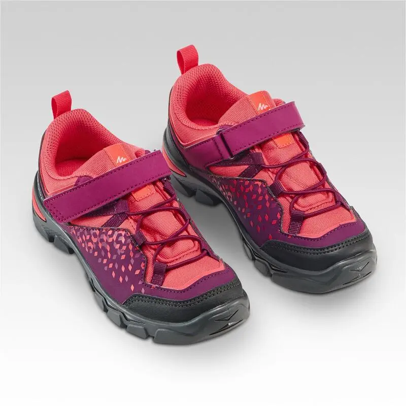 Zapatillas De Montaña Y Trekking Perlante Niños 28 A 34 Quechua MH120 - Imagen 4