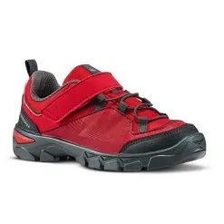 Zapatillas De Montaña Y Trekking Perlante Niños 28 A 34 Quechua MH120 Velcro
