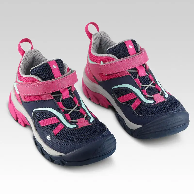 Zapatillas De Montaña Y Trekking Velcro Niños 24 A 34 Quechua Crossrock - Imagen 2