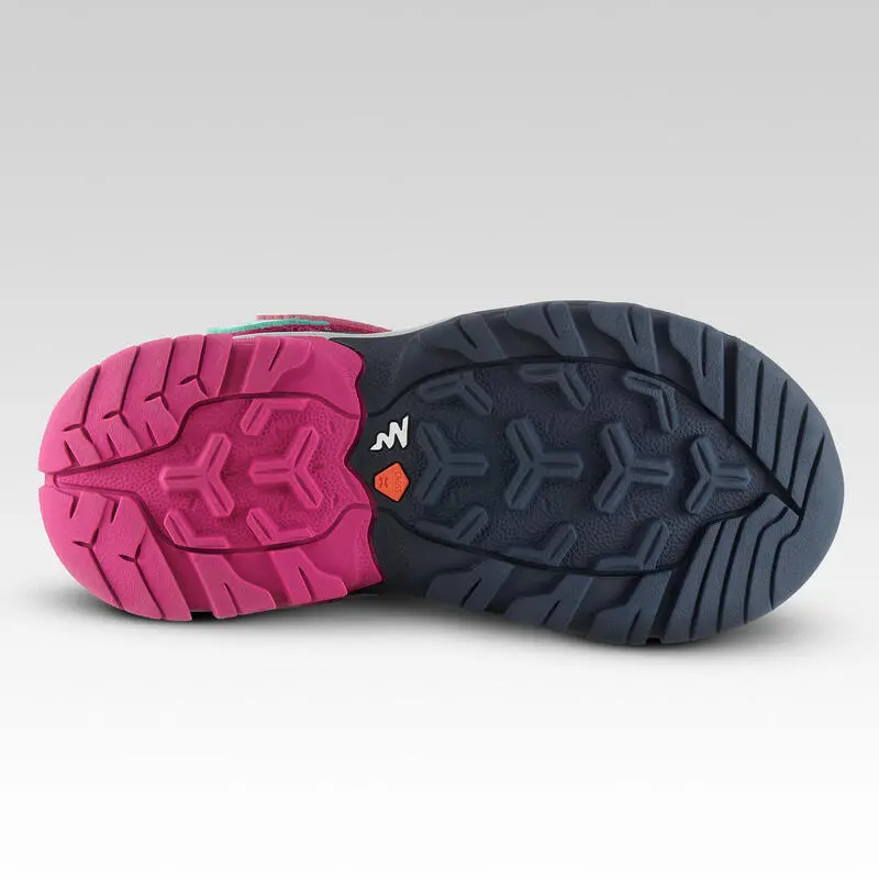 Zapatillas De Montaña Y Trekking Velcro Niños 24 A 34 Quechua Crossrock - Imagen 3