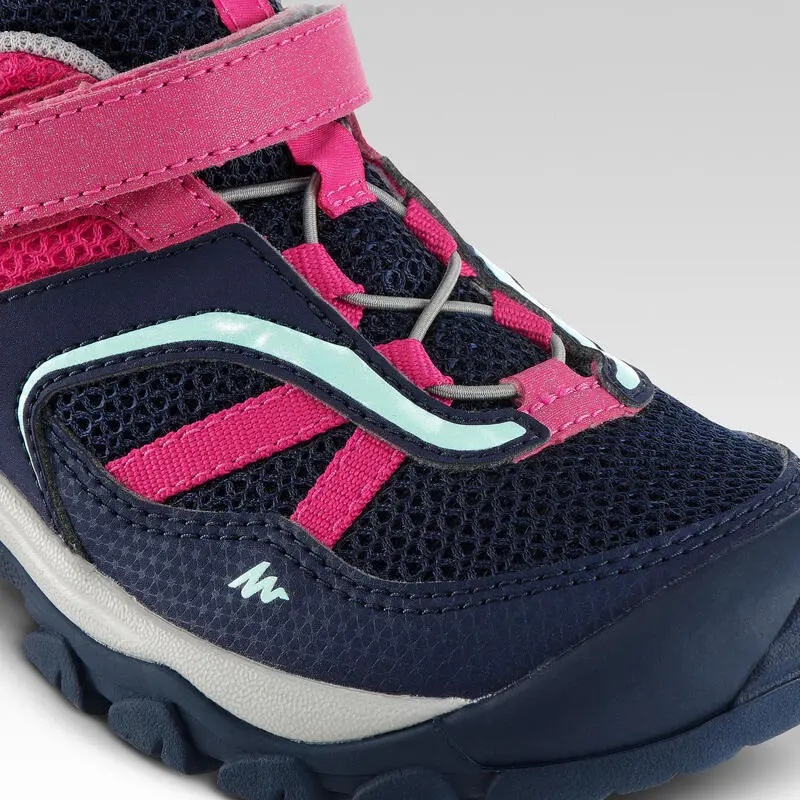 Zapatillas De Montaña Y Trekking Velcro Niños 24 A 34 Quechua Crossrock - Imagen 4