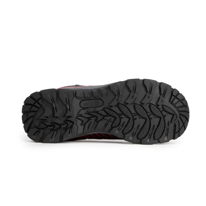 Zapatillas Trekking Unisex Izas Creta Gris Y Rosa - Imagen 4