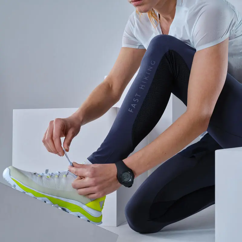 Zapatillas Ultra Ligeras De Montaña Y Trekking Mujer Quechua FH900 Gris - Imagen 5